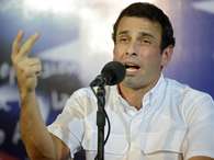 Capriles irá anunciar a sua agenda nos próximos dias
						Foto: AFP