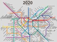 Veja a evolução das obras do Metrô e da CPTM até 2020
