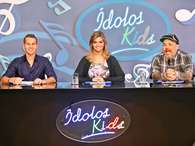 Afonso Nigro, Kelly Key e João Gordo são os jurados do 'Ídolos Kids'Foto: Divulgação