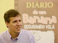 Esta é a primeira visita de Jeff Kinney ao BrasilFoto: Ricardo Matsukawa/Terra