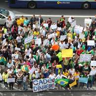 Atos em apoio a protestos no Brasil se espalham pelo mundo. Foto: Facebook