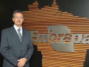 Presidente da Embrapa, Maurício Antônio Lopes, busca incorporação de tecnologia, ganho de produtividade e sustentabilidade do modelo agrícola Foto: Embrapa