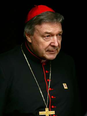 O cardeal australiano George Pell em imagem de arquivo de 2008 Foto: Getty Images