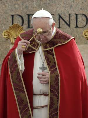 Papa Francisco celebra início da primeira Semana Santa de seu pontificado Foto: AP