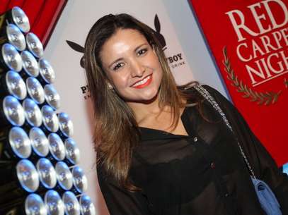 A ex-BBB Natalia foi uma das convidadas do evento Foto: Anderson Borde  / AgNews