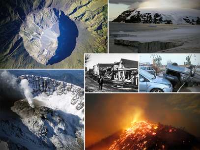 Terremotos, vulcões e tsunamis. Veja 10 recordes da natureza Foto: Getty / AFP