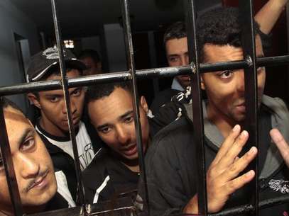 Dois torcedores do Corinthians s&atilde;o&nbsp;acusados de homic&iacute;dio de um garoto de 14 anos durante partida da Copa Libertadores Foto: Daniel Rodrigo / Reuters
