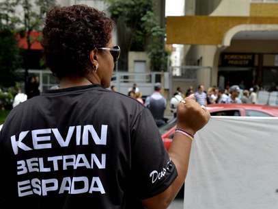 Corintianos fizeram homenagem a Kevin durante manifestação na Avenida Paulista no sábado Foto: Marcelo Pereira / Terra