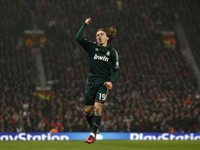 Modric entrou no segundo tempo e fez o gol do empate do Real Madrid Foto: AP