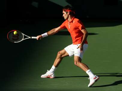 Federer se classificou para as oitavas de final do Masters de Indian Wells Foto: Getty Images