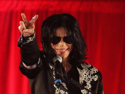 Michael Jackson durante o lançamento da turnê 'This Is It'. Ele morreu antes dos shows Foto: Getty Images