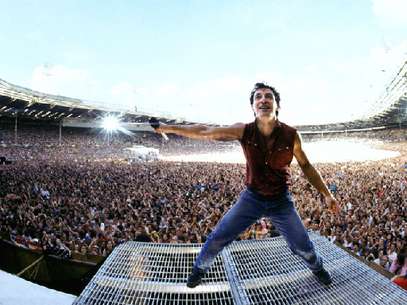 Bruce Springsteen no Estádio Wembley Foto: Neal Preston