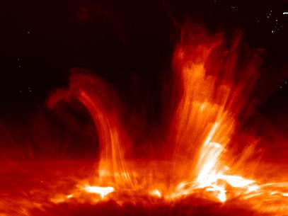 Erupção solar é registrada por sonda. Novo satélite vai estudar nossa estrela Foto: Nasa / Divulgação