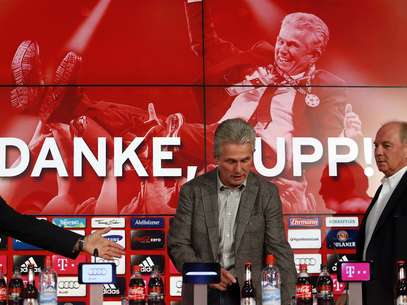 Bayern se despediu de Heynckes com mensagem de agradecimento: "Obrigado, Jupp" Foto: Reuters