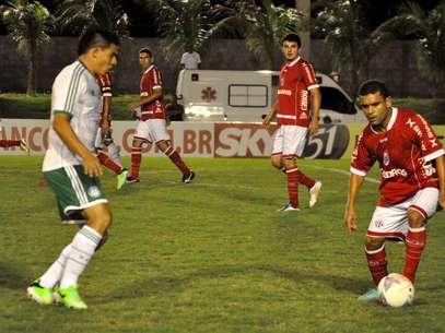 Palmeiras e América-RN duelaram no início do mês passado Foto: Frankie Marcone / Futura Press