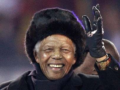 Nelson Mandela em imagem de arquivo Foto: Reuters