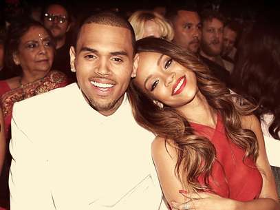 Em 2009, Rihanna sofreu agressões do então namorado Chris Brown, na véspera do 51° Grammy Foto: Getty Images