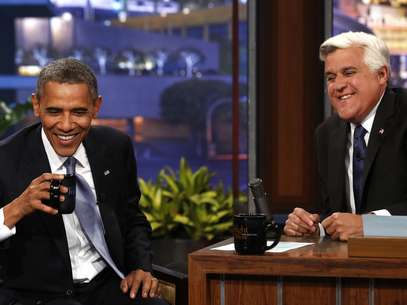 Obama participou pela sexta vez do programa 'The Tonight Show' - a quarta como presidente Foto: AP