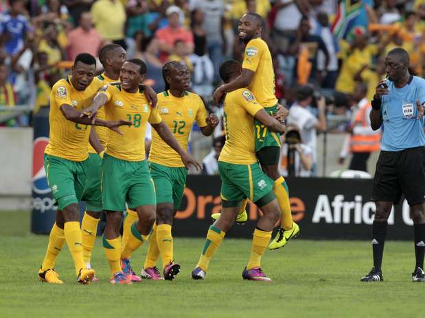 África do Sul conseguiu a maior diferença de gols do torneio até agora: 2 a 0 Foto:  / Reuters