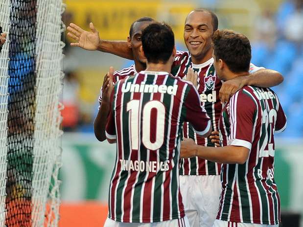 Diante do Olaria, volante marcou na vitória do Fluminense por 3 a 1 (foto) Foto: Daniel Ramalho / Terra