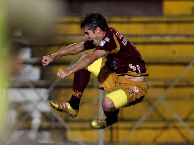 Leichtweis marcou o único gol do time colombiano Foto:  / EFE