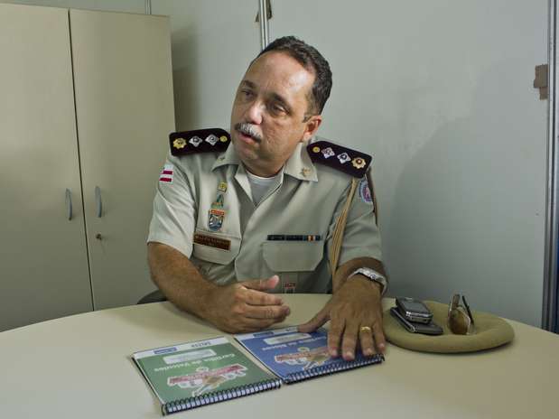 O Major Sampaio, da Polícia Militar da Bahia, diz que fiscalização é rigorosa Foto: Ana Carolina Araújo / AgNews