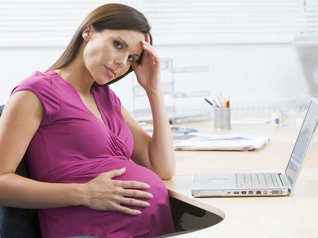 O estresse materno afeta os níveis de uma enzima presente na placenta Foto: Getty Images