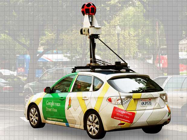 Carro do Google Street View coletou dados de redes domésticas Foto: Reprodução
