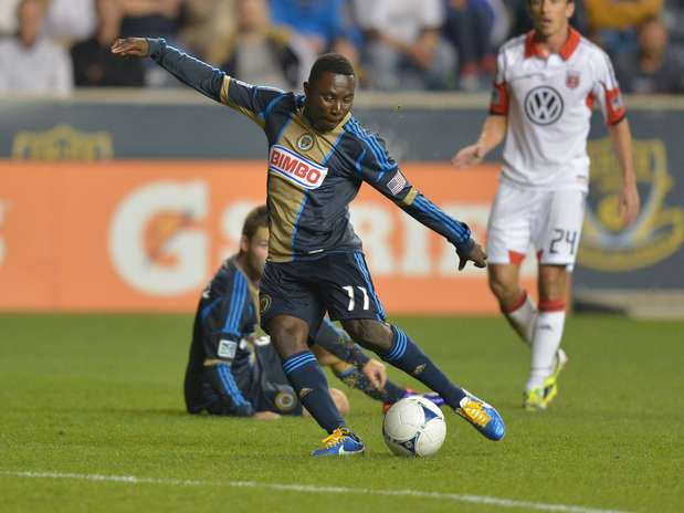 Freddy Adu caiu no esquecimento após ser apelidado de Pelé dos Estados Unidos, quando tinha apenas 14 anos Foto: Getty Images
