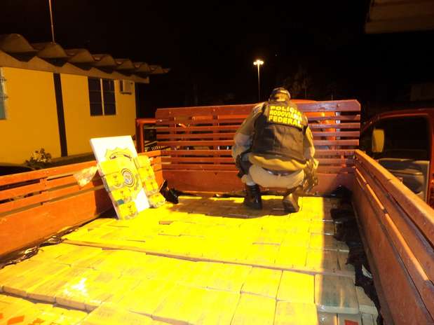 Polícia Rodoviária Federal apreende mais de meia tonelada de maconha em Santa Catarina Foto: PRF/SC / Divulgação