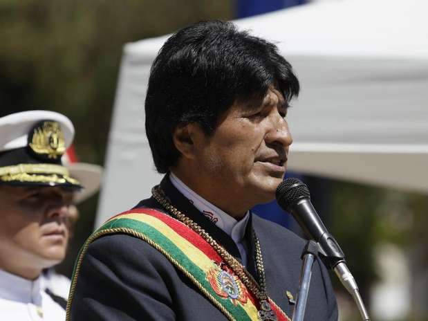 O presidente da Bolívia anunciou neste domingo que vai processar Chile por saída no Pacífico Foto: David Mercado / Reuters