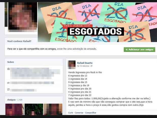 Em pouco tempo post de Rafael tinha 4 mil compartilhamentos no Facebook Foto: Facebook / Reprodução