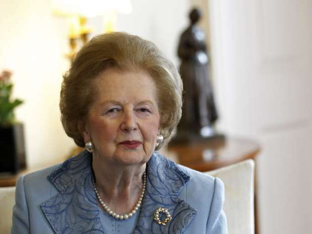 Margaret Thatcher em imagem de junho de 2010 Foto: AFP