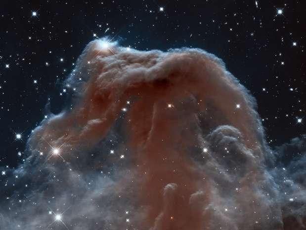 Conhecida como Cabeça de Cavalo por causa de sua forma, esta nebulosa é uma das mais apreciadas pelos astrônomos Foto: Nasa/ESA / Divulgação