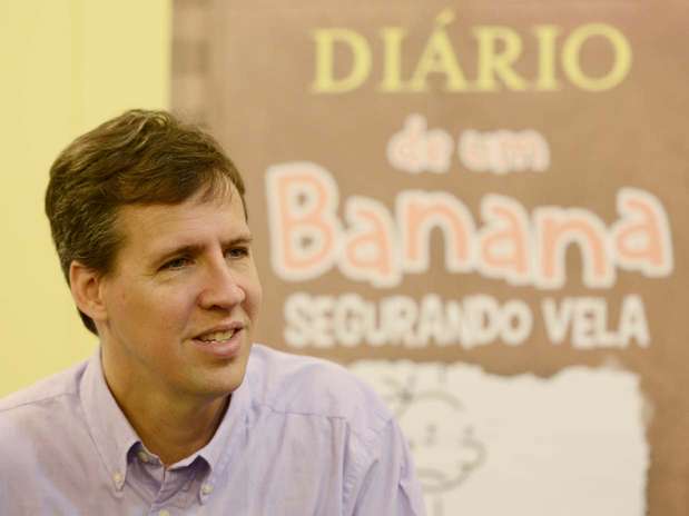 'Mal posso esperar para conhecer f�s brasileiros', diz Jeff Kinney