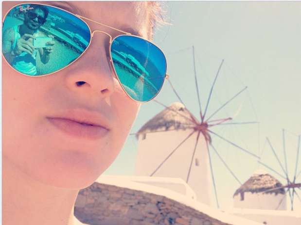 Fiuk e Sophia Abrahão estão curtindo férias na Grécia Foto: Instagram/ / Reprodução