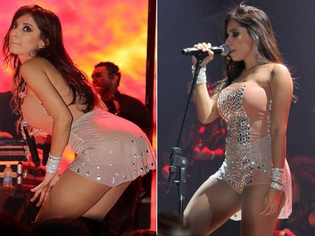 Anitta se apresentou no Villa Mix, em São Paulo Foto: Thiago Duran / AgNews