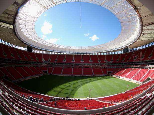 Estádio Mané Garrincha é um dos mais questionados pelo alto valor investido Foto: Getty Images