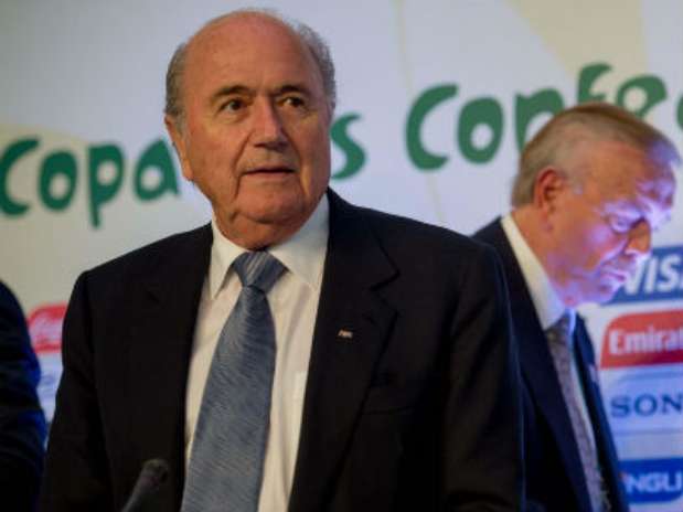 Blatter deixará capital mineira logo após primeira semifinal Foto: Mauro Pimentel / Terra