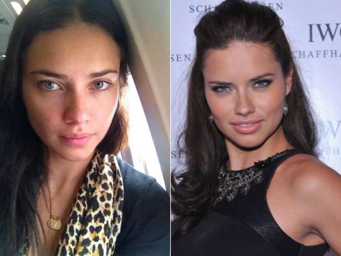 Maquillaje de famosas, antes y después 6