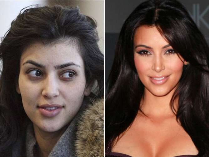 Maquillaje de famosas, antes y después 8