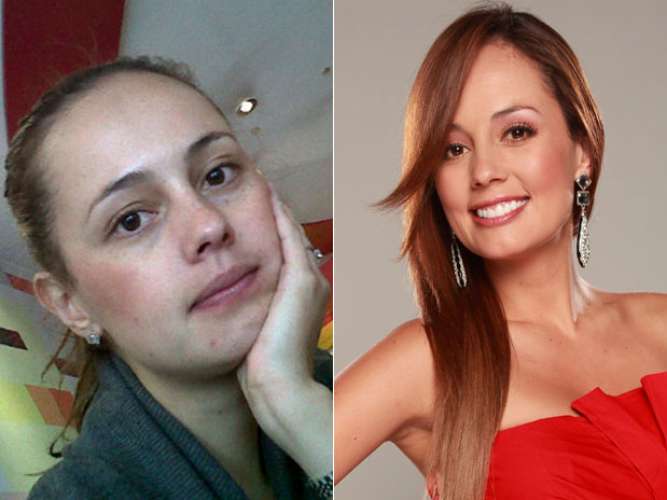 Maquillaje de famosas, antes y después 10