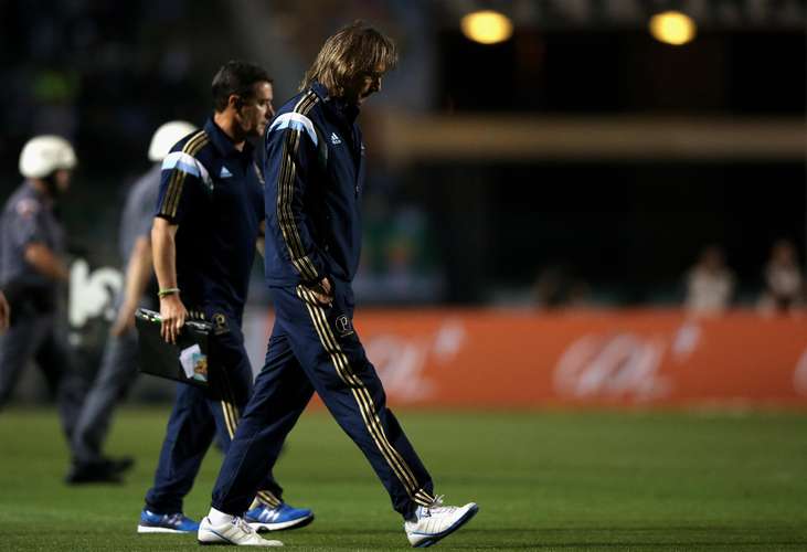 Gareca aliviado após fim do jejum: 