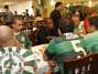Após polêmica, Thiaguinho se reúne com organizada do Palmeiras. Foto: Léo Franco