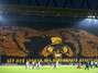 O Borussia Dortmund chamou a atenção durante esta Liga dos Campeões tanto pelo futebol ofensivo e bem jogado quanto pelo apoio que recebia das arquiba Foto: 