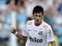 Atacante do Santos comemora gol pelo Campeonato Paulista deste ano; ele é conhecido por sua paixão pelos gamesFoto: Ricardo Matsukawa / Terra