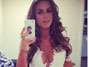 Nicole Bahls desejou um bom dia a seus seguidores. Foto: 
