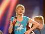 A cantora Taylor Swift cantou com a banda em ChicagoFoto: Getty Images