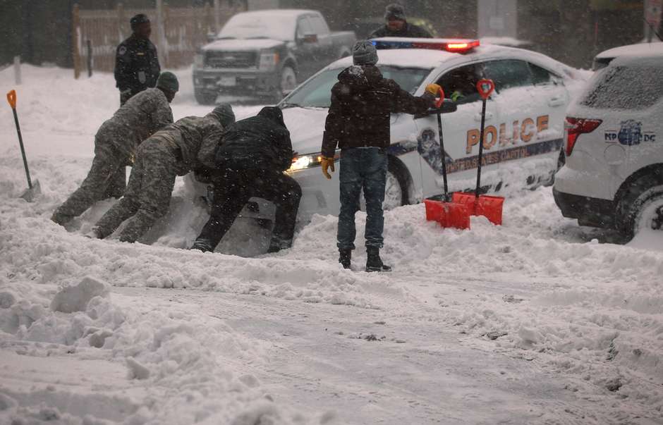Nevasca afeta milhões e causa mortes nos EUA Foto: Getty Images