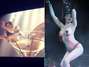 Veja fotos de Lívia como stripper e de Dita Von Teese